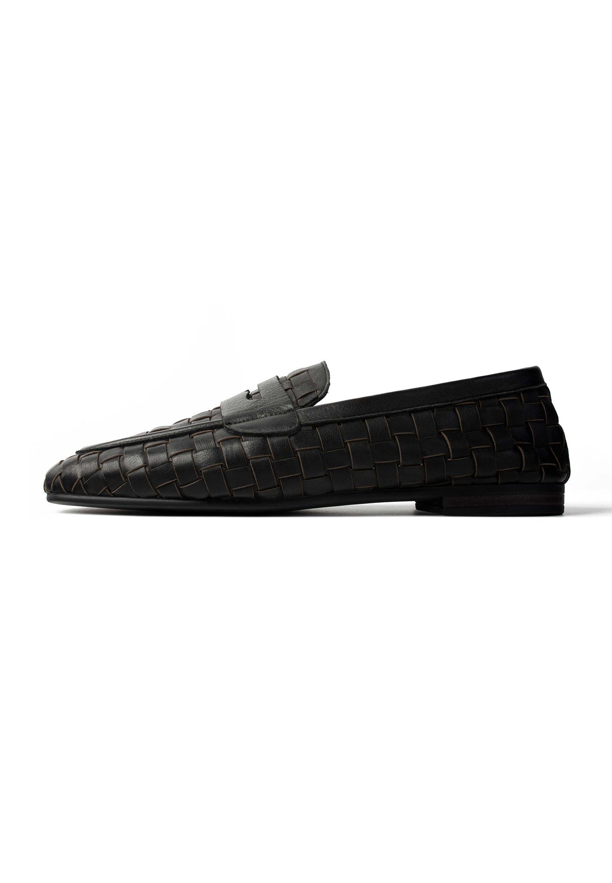 Mocassins Walking Under Golden Skies - Noir