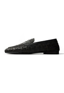 Walking Under Golden Skies Flat Shoes - Black