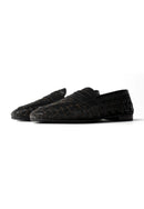 Walking Under Golden Skies Flat Shoes - Black