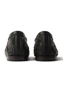 Walking Under Golden Skies Flat Shoes - Black