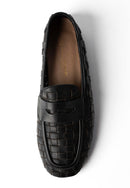Walking Under Golden Skies Flat Shoes - Black