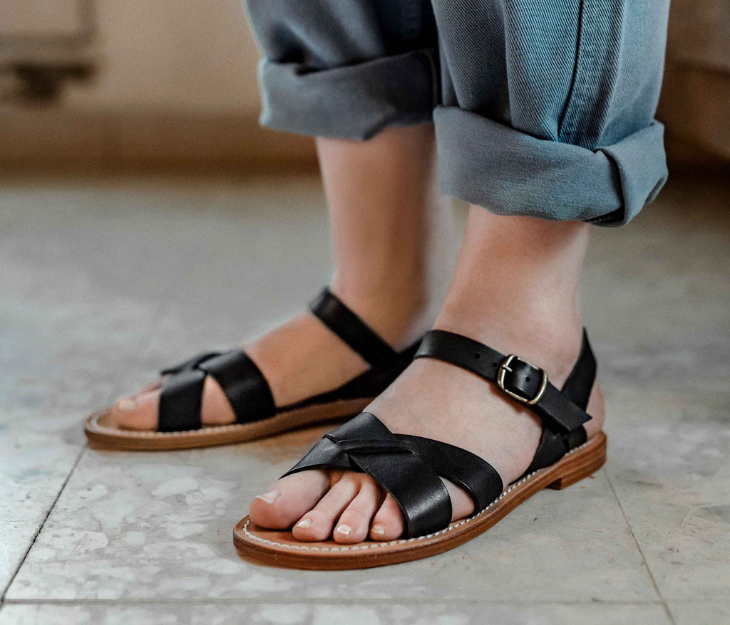 Pac-sandaler - Ibenholt - Dame