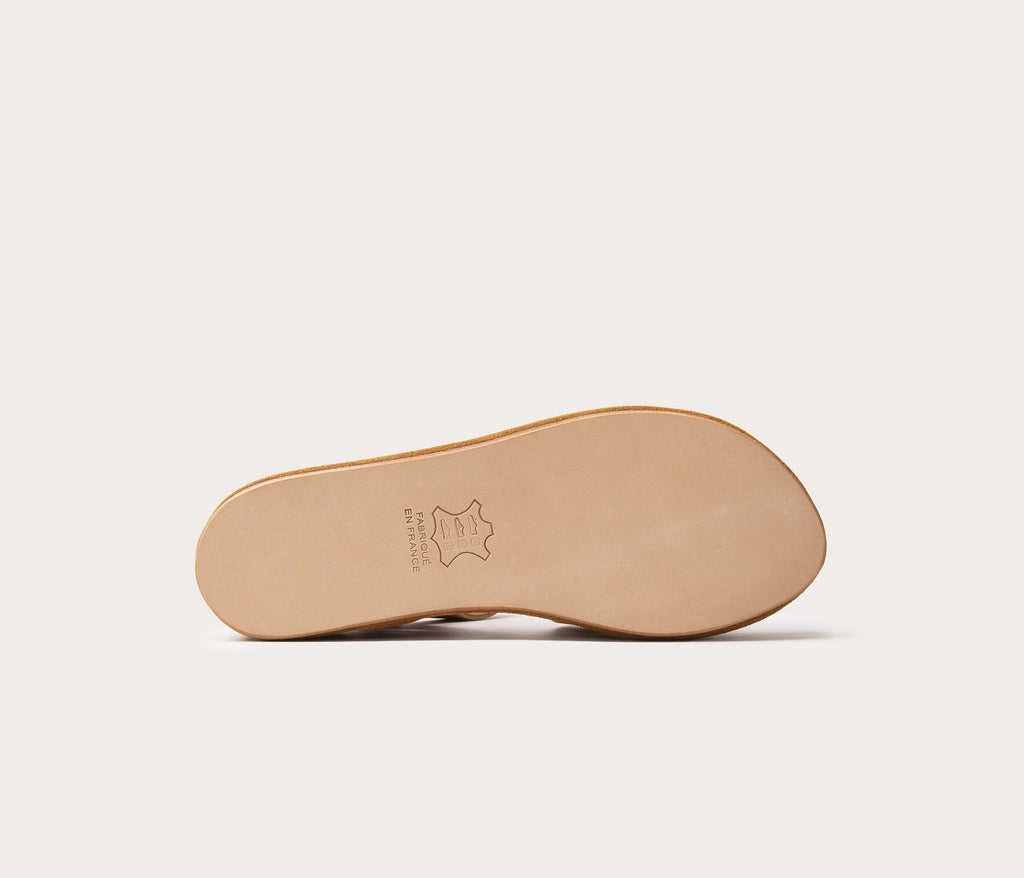 Sandali Pac con Zeppa - Suede Scoiattolo &
Naturale - Donna