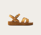 Sandali Pac con Zeppa - Suede Scoiattolo &
Naturale - Donna