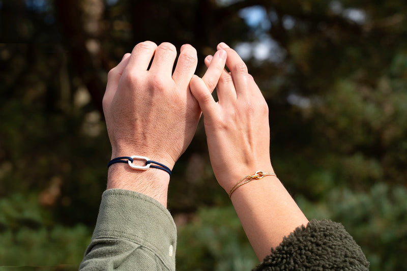 Bracelet Pack Darse X Sintra - Bleu Nuit Et Or