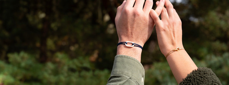 Bracelet Pack Tige X Darse - Kaki Et Bleu Nuit