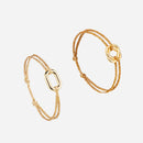 Bracelet Pack Nuance X Filin - Or