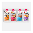 Faites le plein de nos Cœur de Boule, le snack sans sucres ajoutés avec un délicieux cœur fondant.
- 3 Cœur de Boule Brownie cœur fondant cacahuète
- 3 Cœur de Boule Cookie dough cœur fondant cajou
- 3 Cœur de Boule Cacao-noisette cœur fondant praliné
-3 Cœur de Boule Coco cœur fondant choco-noisette