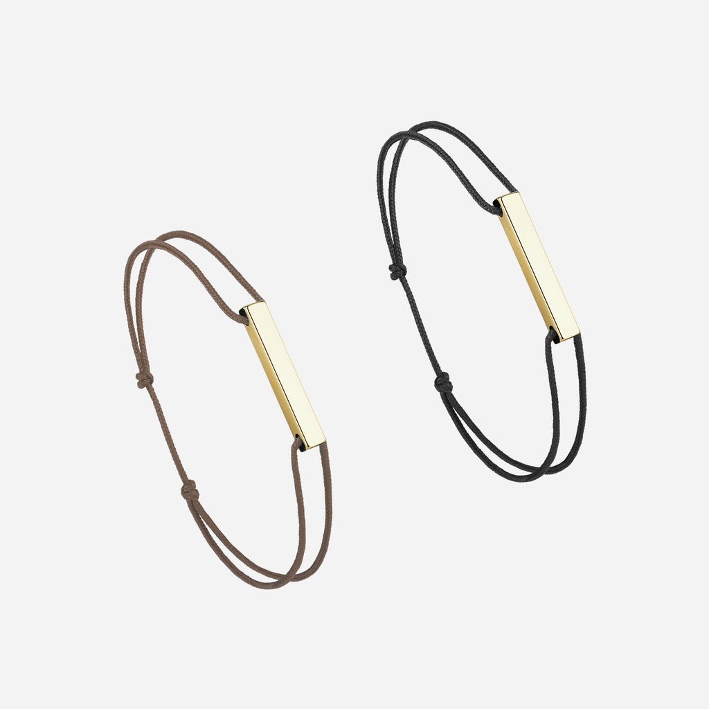 Bracelet Pack Errant X Quete - Noir & Taupe