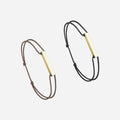 Bracelet Pack Errant X Quete - Noir & Taupe