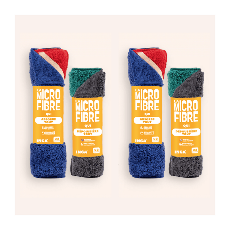Pack Couleurs - Microfibres
