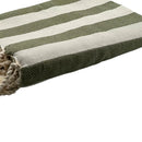 Zoom on the Fouta Positano Olive Green - BY FOUTAS