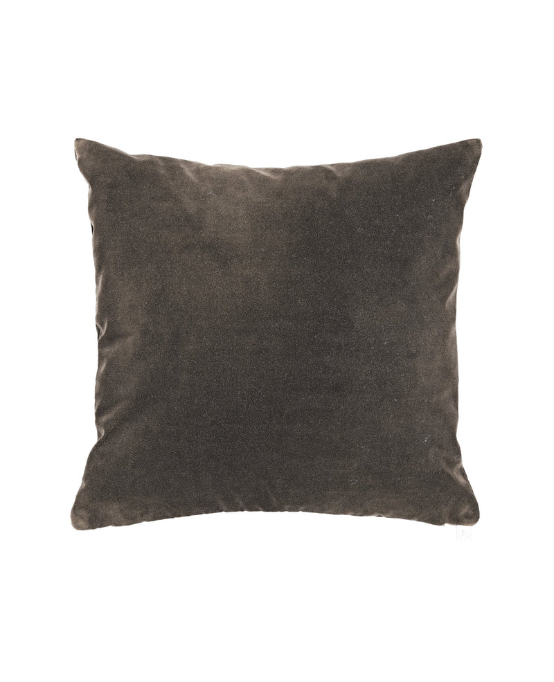 Coussin - Coussin Rotondo - Velours - Taupe