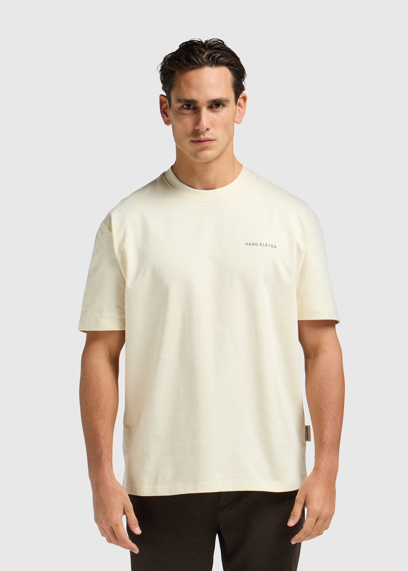 T-Shirt Refined - White Sand