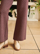 Pantalon Paloma - Aubergine