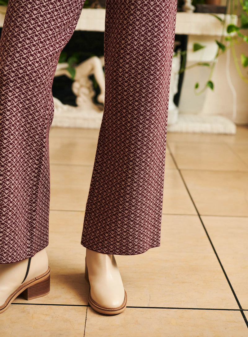 Pantalon Paloma - Aubergine