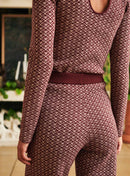 Pantalon Paloma - Aubergine