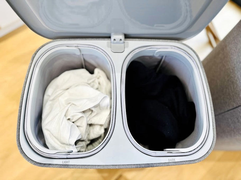 Panier À Linge Sven - 90L - Gris