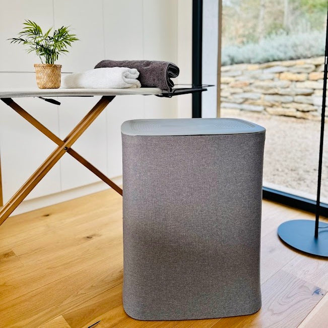 Panier À Linge Sven - 50L - Gris