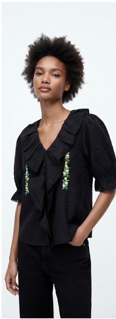 Blouse Panis - Black