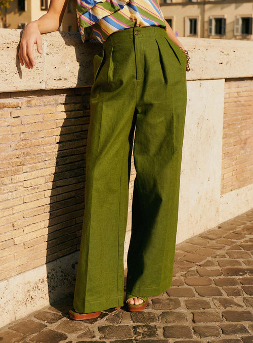 Paros Pants - Cactus