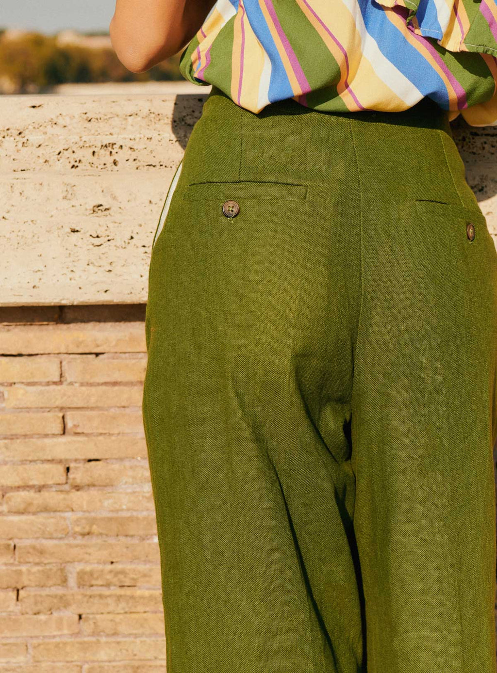 Paros Pants - Cactus