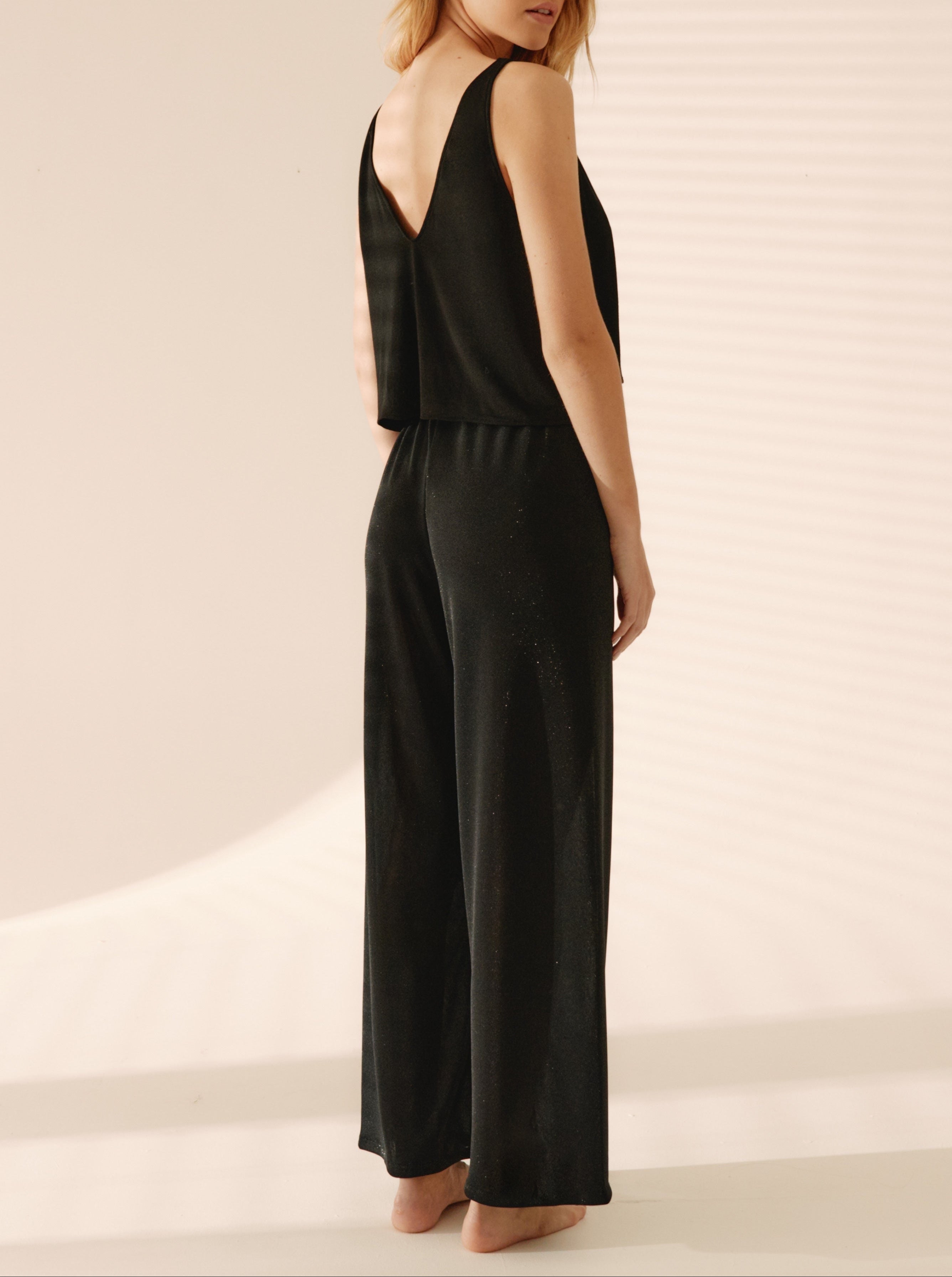 Pantalon - Black Glitter