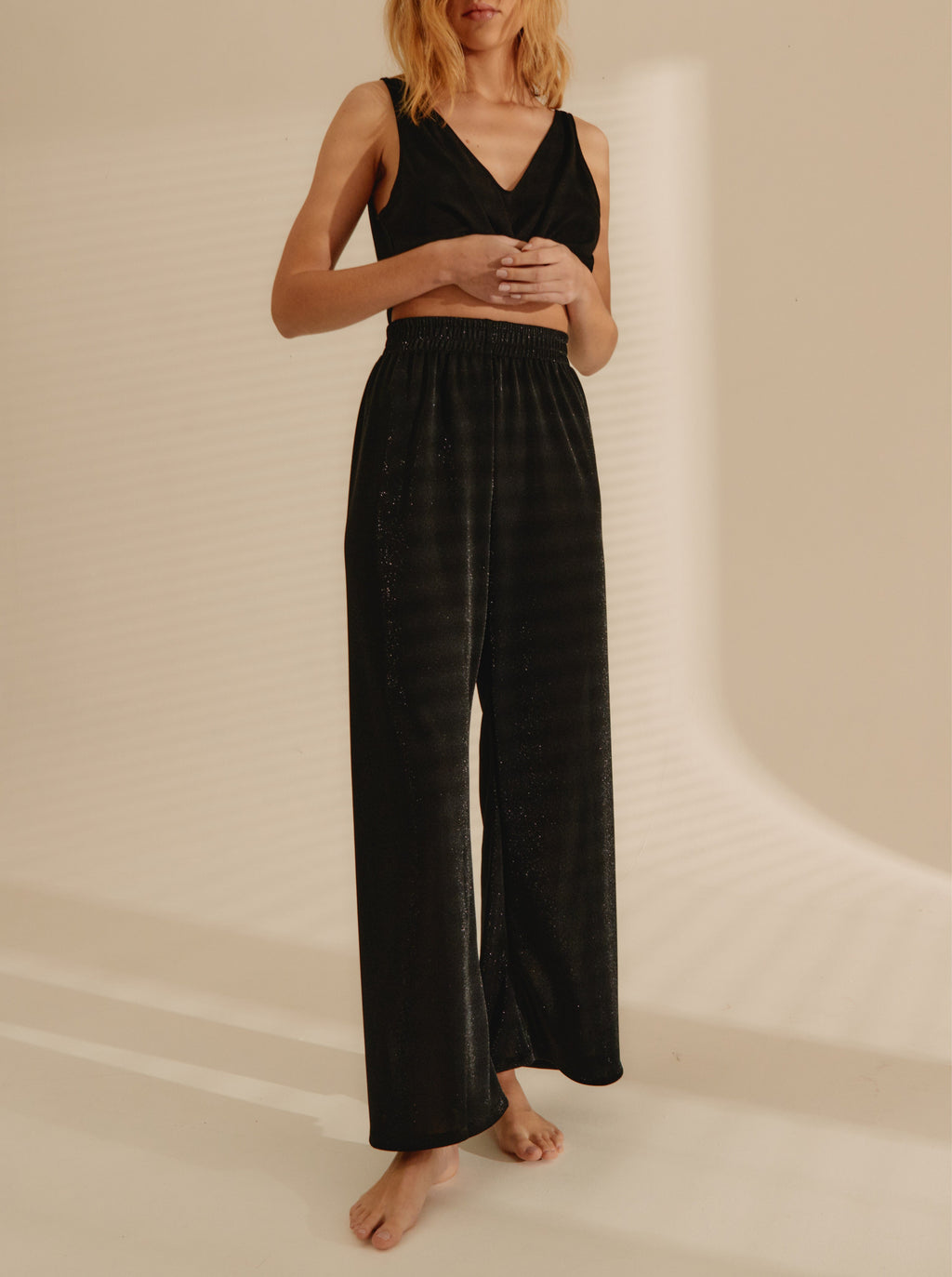Pantalon - Black Glitter
