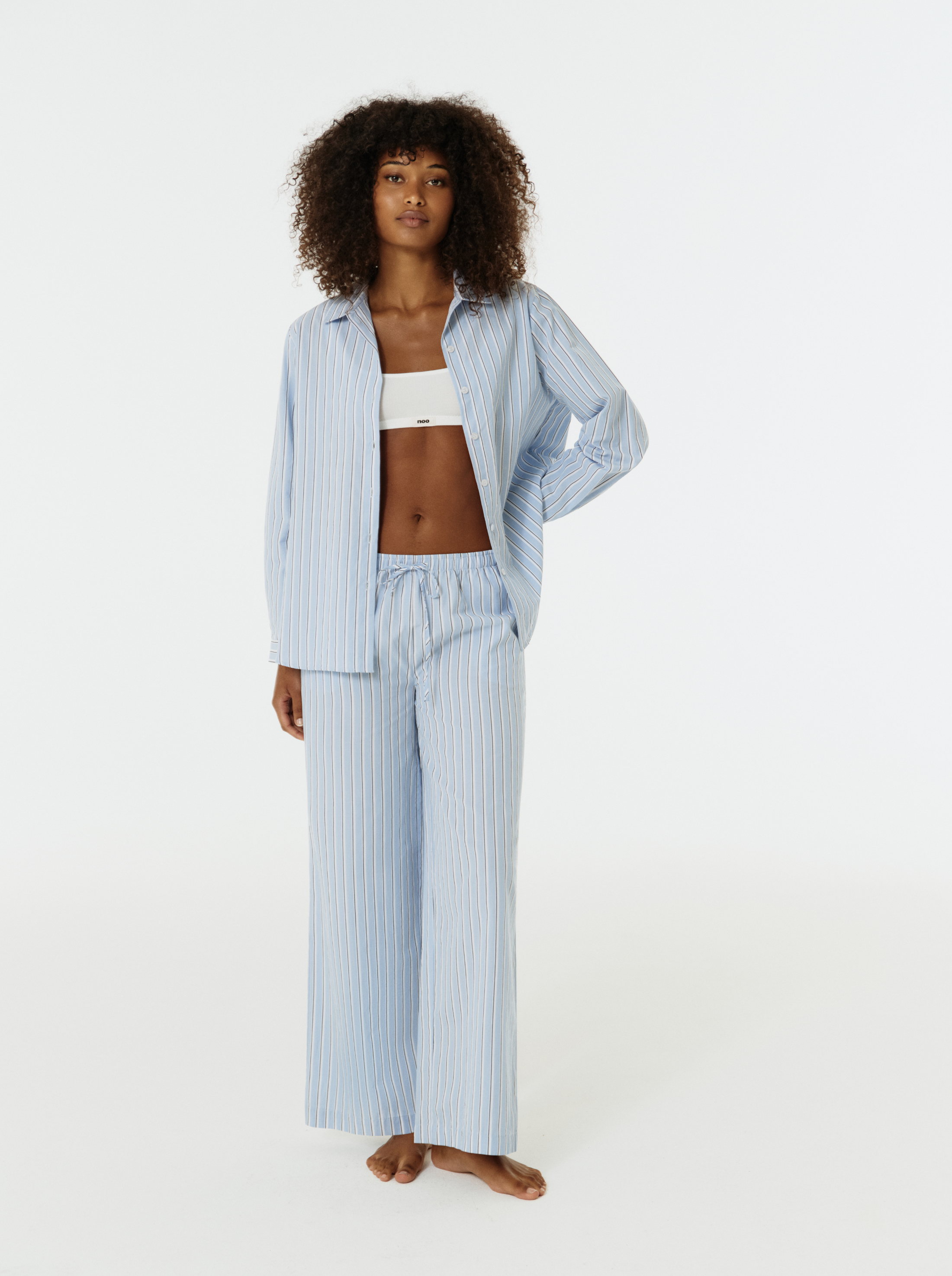 Blue Stripes Pants