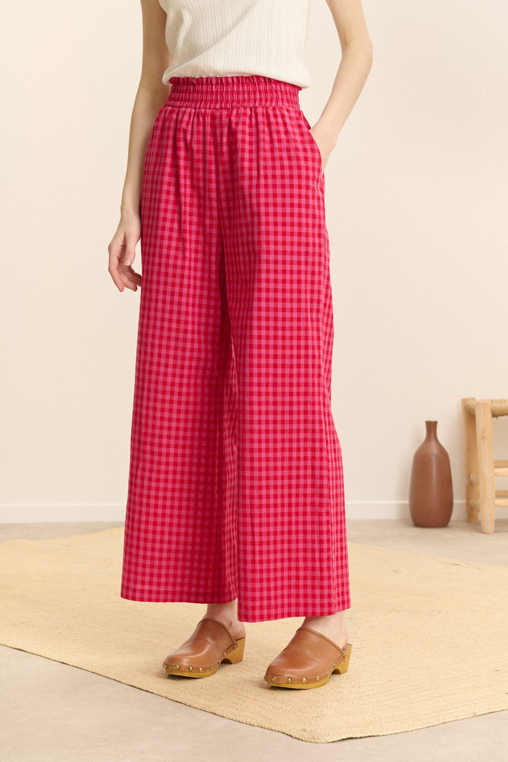 Pantalon Coline - Rose