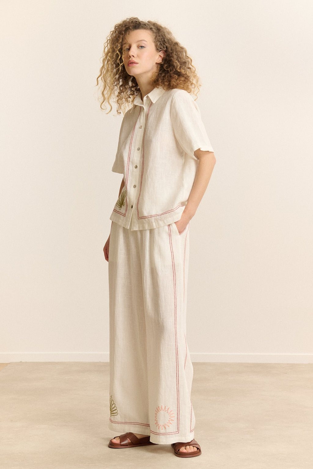 Pantalon Conor - Blanc