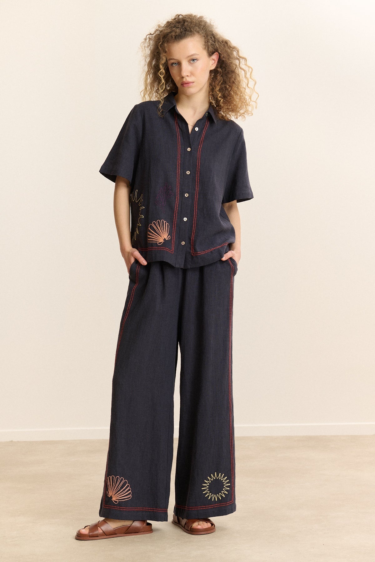 Pantalon Conor - Marine