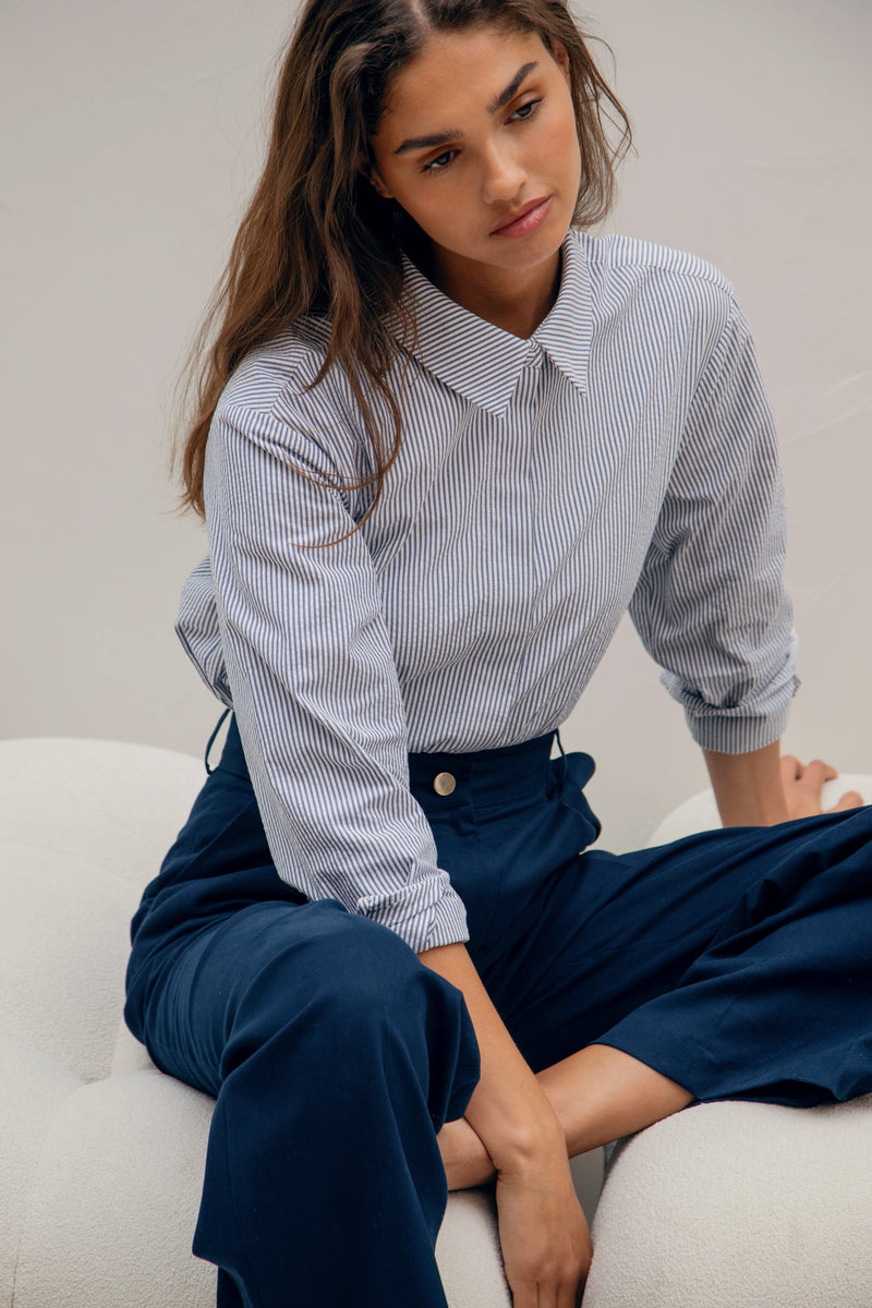 Pantalon Le Tiago - Bleu Marine - Femme