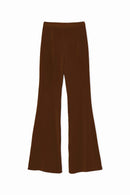 Pantalon Seventies Maille Marron