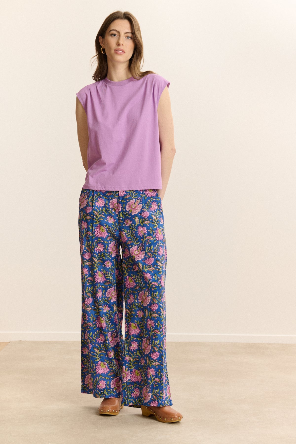 T-Shirt Vivi - Lilas