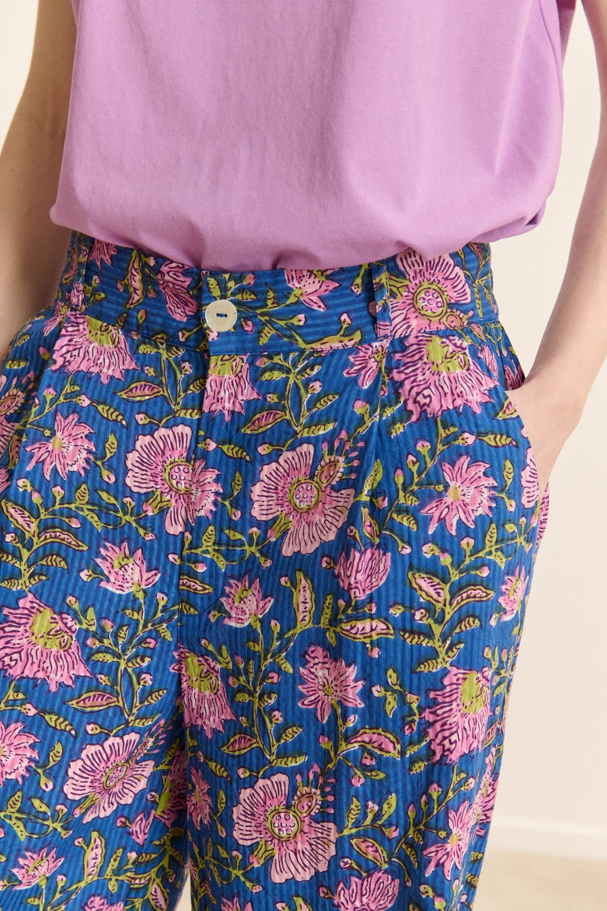 Pantalon Tofu - Bleu