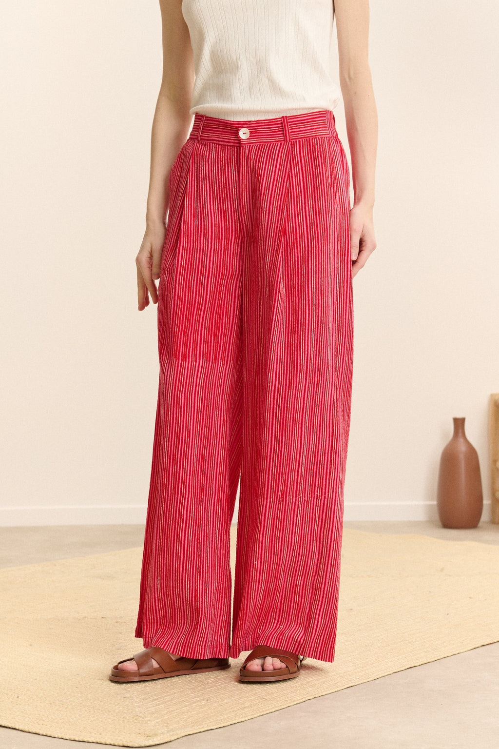 Pantalon Tofu - Rose