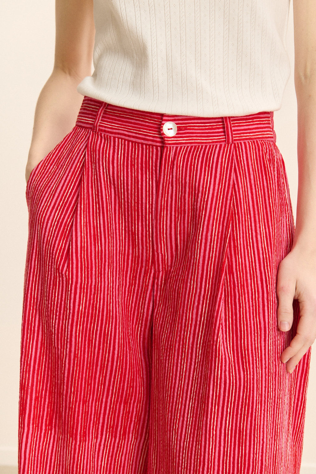 Pantalon Tofu - Rose