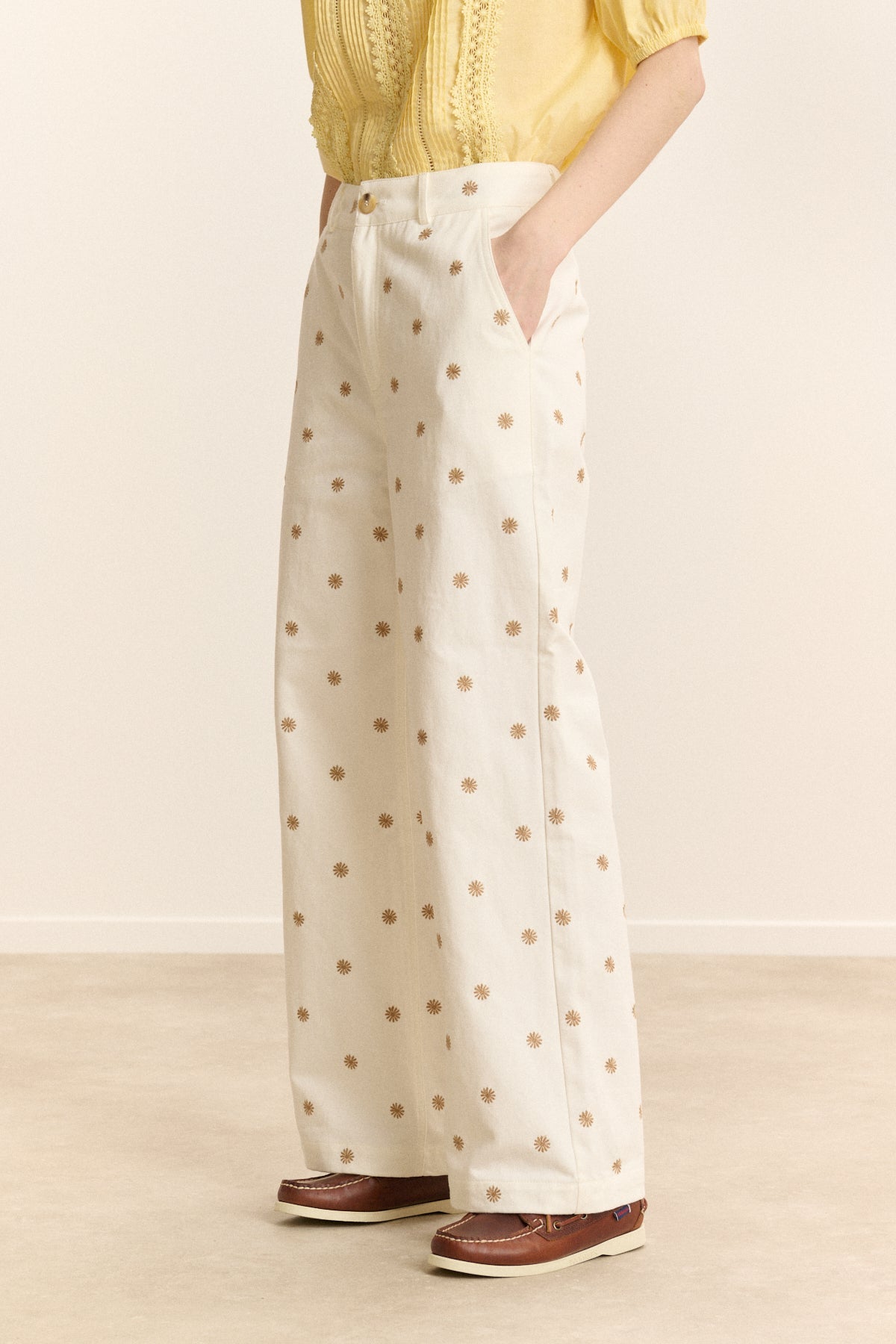 Pantalon Victorine - Blanc