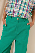 Pantalon Victorine - Turquoise