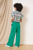 Pantalon Victorine - Turquoise