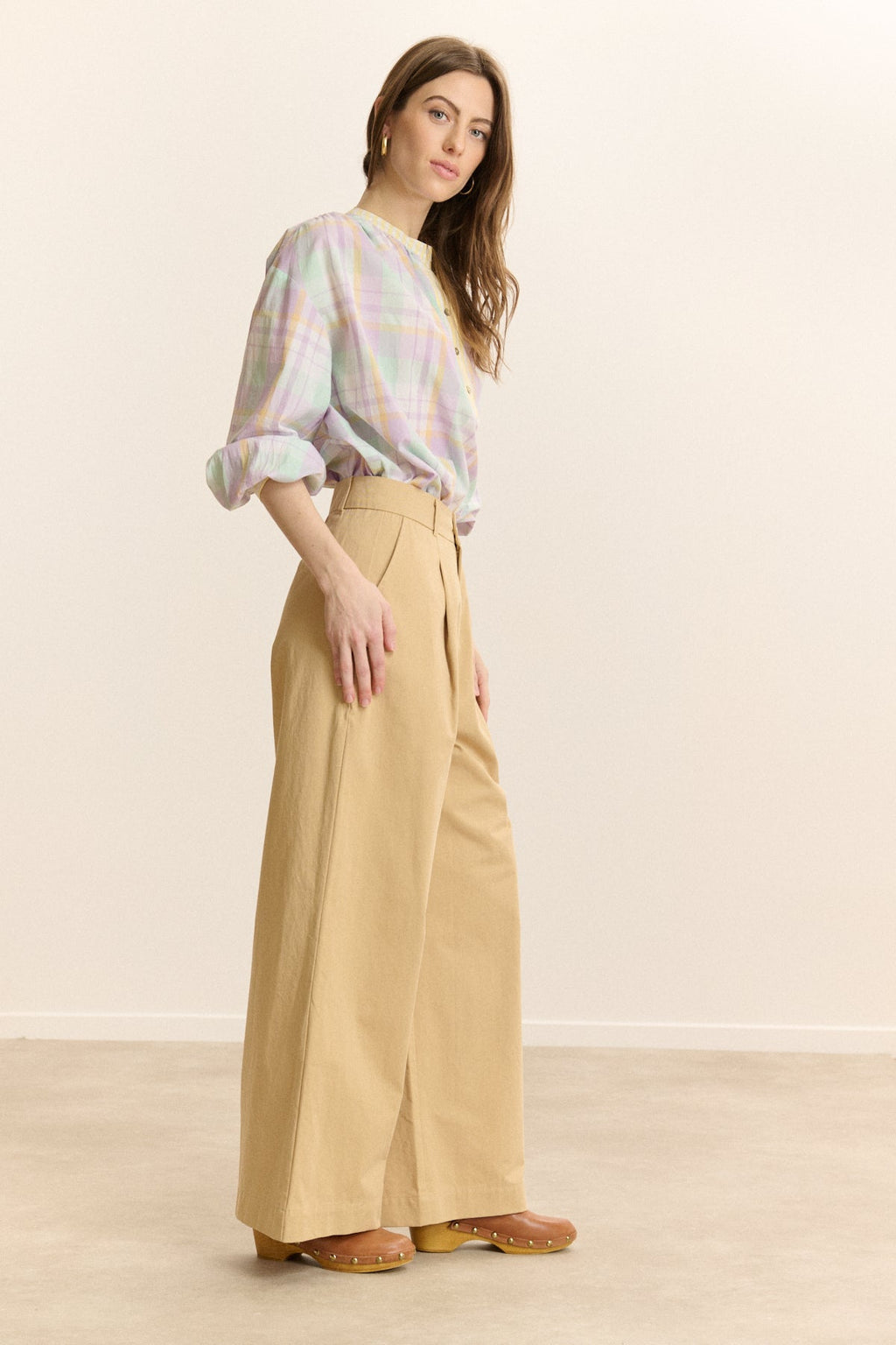 Pantalon Voltaire - Beige