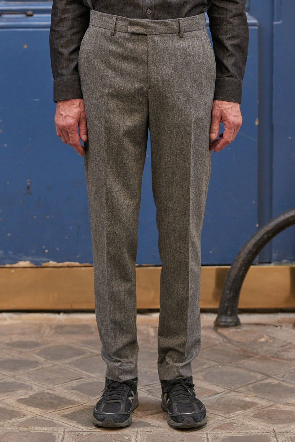 Eluard P Suit Trousers - Smoke