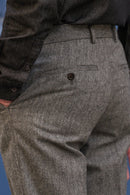 Pantalon De Costume Eluard P - Fumee