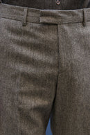 Pantalon De Costume Eluard P - Fumee