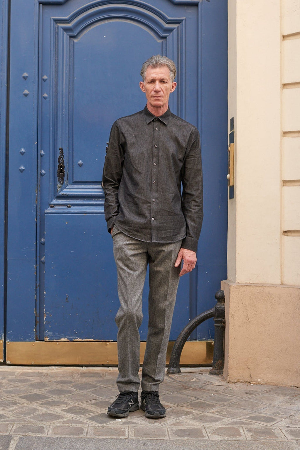 Eluard P Suit Trousers - Smoke