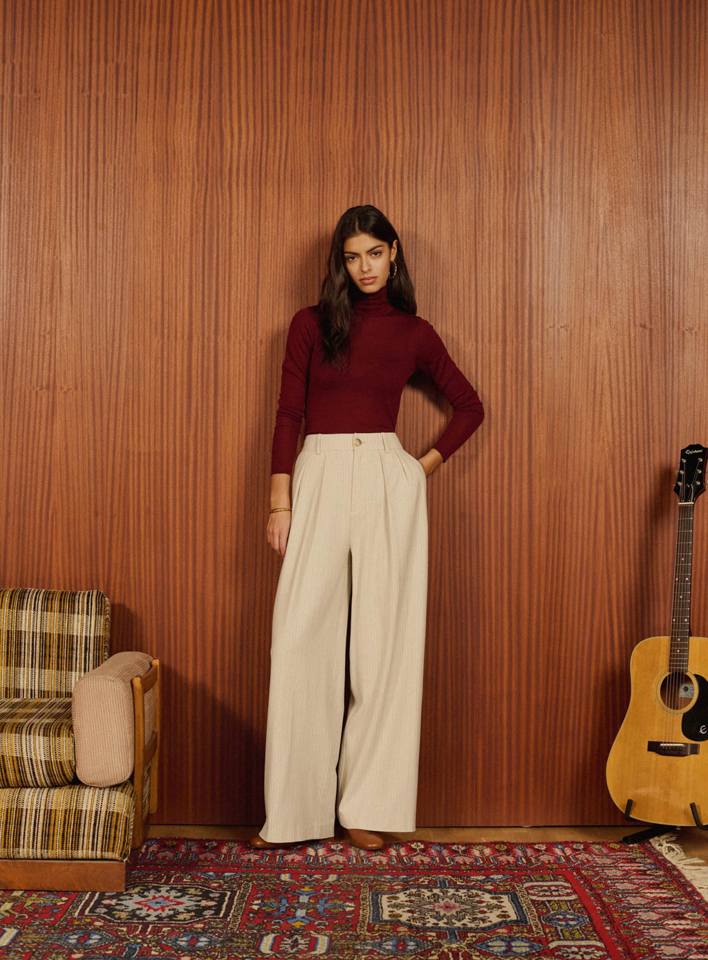 Paros Trousers - Cream