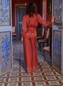 Pantalon Pauline - Bordeaux