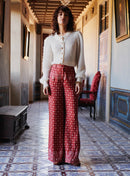 Pantalon Pauline - Bordeaux