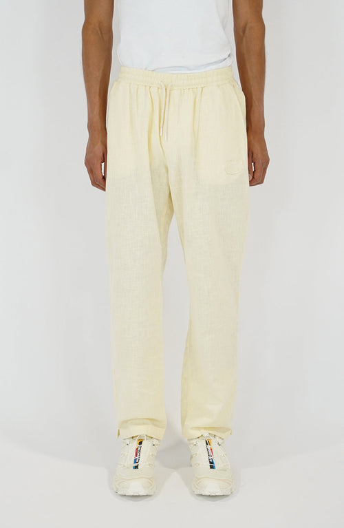 Pantalon Streetwear Linen Beige